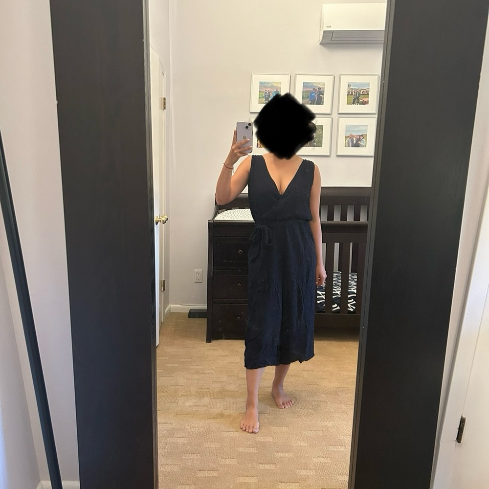 Navy Aritzia Jumpsuit